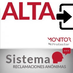 Sistema de reclamaciones: ALTA SERVICIO