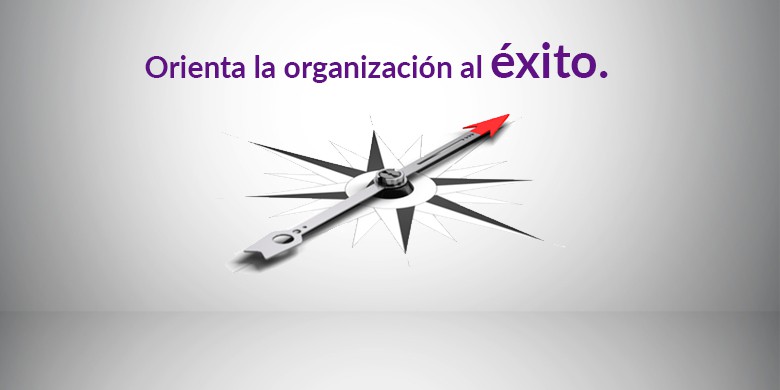 Orienta la organización hacia el éxito